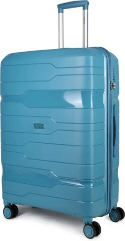 Decent ONE-CITY Large Koffer - 76 Cm - TSA Slot - Petrol