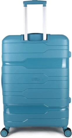 Decent ONE-CITY Large Koffer - 76 Cm - TSA Slot - Petrol -Bagage Kortingen Winkel 624x1200 3