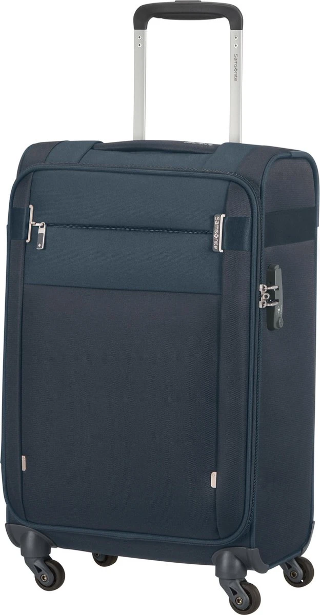 Samsonite Reiskoffer - Citybeat Spinner 55/20 Length 35Cm (Handbagage) Navy Blue 3 Samsonite Reiskoffer - Citybeat Spinner 55/20 Length 35Cm (Handbagage) Navy Blue