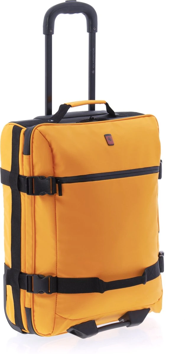 Gladiator Polar Handbagage Laptop Wieltas / Koffer - 55 Cm - 14 Inch - Geel 11 Gladiator Polar Handbagage Laptop Wieltas / Koffer - 55 Cm - 14 Inch - Geel - Afbeelding 9