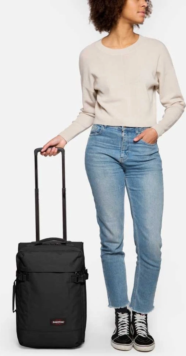 Eastpak TRANVERZ XS Reiskoffer, Handbagage (48 X 32 X 21 Cm) - Black 15 Eastpak TRANVERZ XS Reiskoffer, Handbagage (48 X 32 X 21 Cm) - Black - Afbeelding 13
