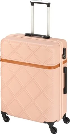 Princess Traveller Whistler - Reiskoffer - Roze - Medium - 66cm -Bagage Kortingen Winkel 631x1200 11