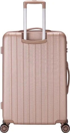 Decent Tranporto-One Handbagage Koffer 55 Cm - Zalmroze -Bagage Kortingen Winkel 632x1200 2