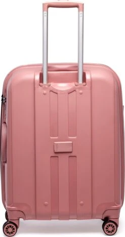 ©TROLLEYZ - Paris No.5 - Reiskoffer - 69cm Met TSA Slot - Dubbele Wielen - 360° Spinners - 100% Polypropyleen - Reiskoffer In Rose Blush -Bagage Kortingen Winkel 633x1200 7