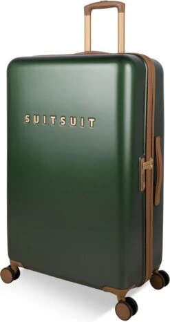 SUITSUIT - Fab Seventies Classic - Beetle Green - Reiskoffer (76 Cm) -Bagage Kortingen Winkel 636x1200 1