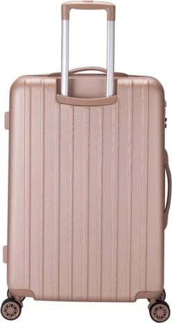 Decent Tranporto-One Handbagage Koffer 55 Cm - Zalmroze -Bagage Kortingen Winkel 637x1200 1