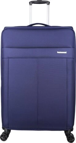 Decent D-Upright Large Koffer - 76 Cm Expandable - TSA Slot - Donkerblauw -Bagage Kortingen Winkel 639x1200 3