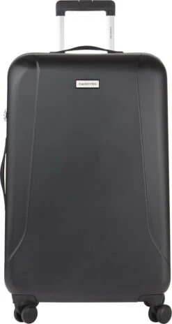 CarryOn Skyhopper Reiskoffer - 78cm TSA Trolley Met OKOBAN - Dubbele Wielen - Zwart -Bagage Kortingen Winkel 639x1200 4