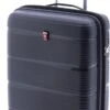 Gladiator Bionic S Handbagage Koffer Expandable - 55 Cm - TSA Slot - Zwart -Bagage Kortingen Winkel 640x1200 1