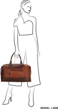 Micmacbags Montana Reistas - Bruin -Bagage Kortingen Winkel 640x1200 7