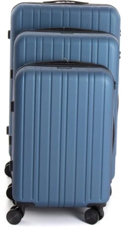 AttitudeZ Azur Reiskoffer Medium Blauw 67cm - TSA-slot -Bagage Kortingen Winkel 642x1200 21