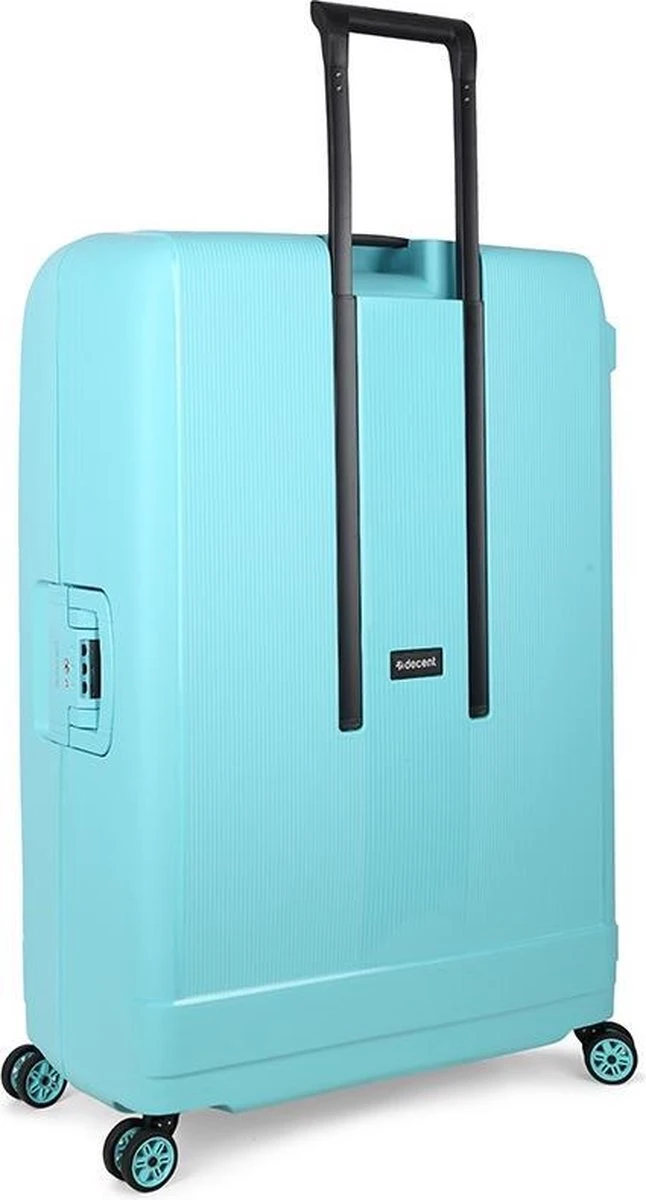 Decent Transit Medium Koffer - 70 Cm - Lichtblauw 5 Decent Transit Medium Koffer - 70 Cm - Lichtblauw - Afbeelding 3