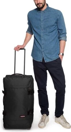 Eastpak TRANVERZ M Reiskoffer (67 X 35.5 X 30 Cm) - Black 38 Eastpak TRANVERZ M Reiskoffer (67 X 35.5 X 30 Cm) - Black -Bagage Kortingen Winkel 649x1200 5