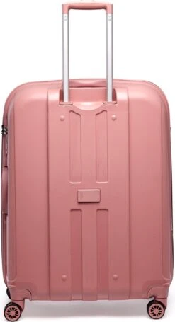 ©TROLLEYZ - Paris No.5 - Reiskoffer - 78cm Met TSA Slot - Dubbele Wielen - 360° Spinners - 100% Polypropyleen - Reiskoffer In Rose Blush -Bagage Kortingen Winkel 651x1200 2