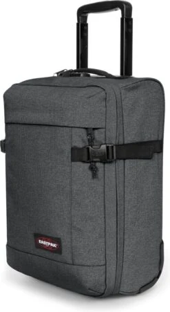 Eastpak TRANVERZ XXS Reiskoffer, Handbagage (45 X 32 X 20 Cm) - Black Denim 10 Eastpak TRANVERZ XXS Reiskoffer, Handbagage (45 X 32 X 20 Cm) - Black Denim -Bagage Kortingen Winkel 657x1200