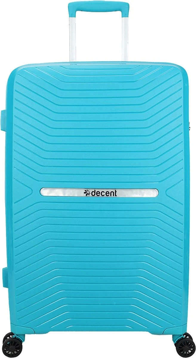 Decent CROSS-ONE PP Trolley 76 Cm - 94 Liter - TSA Slot - Lightblue 13 Decent CROSS-ONE PP Trolley 76 Cm - 94 Liter - TSA Slot - Lightblue - Afbeelding 11