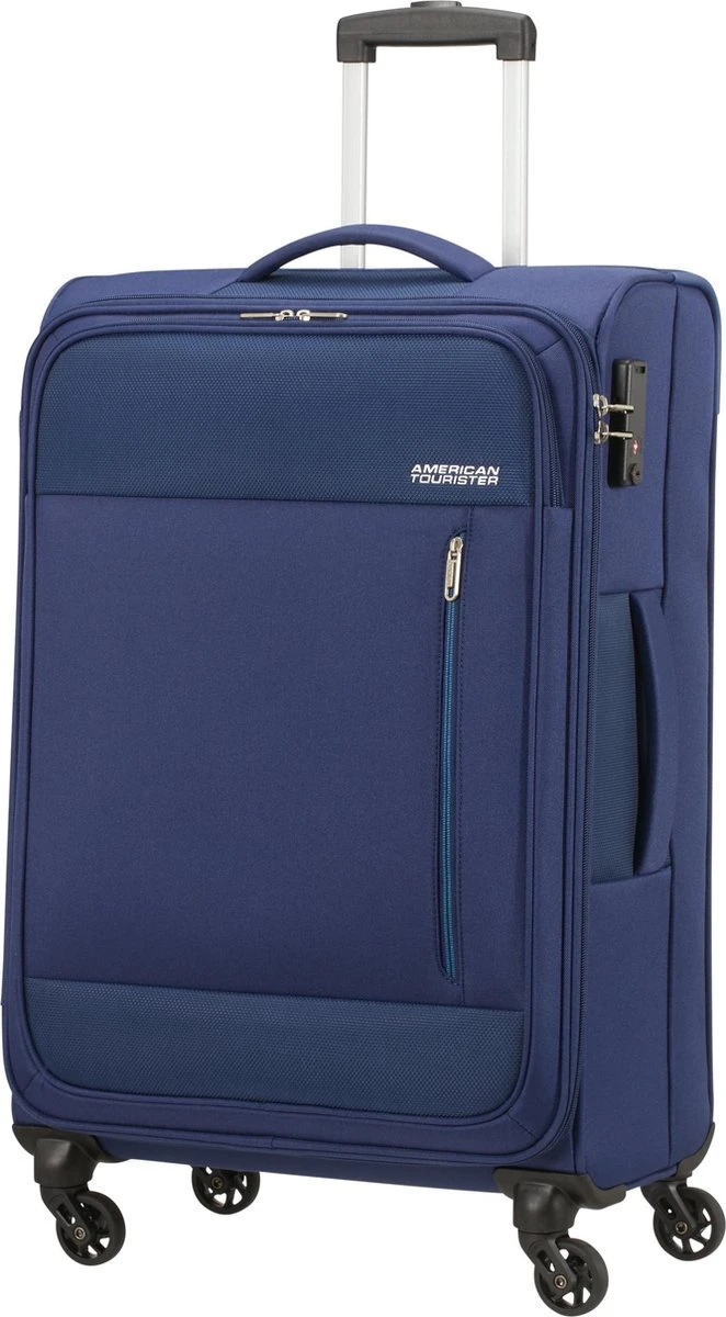 American Tourister Reiskoffer - Heat Wave Spinner 68/25 Tsa (Medium) Combat Navy 3 American Tourister Reiskoffer - Heat Wave Spinner 68/25 Tsa (Medium) Combat Navy