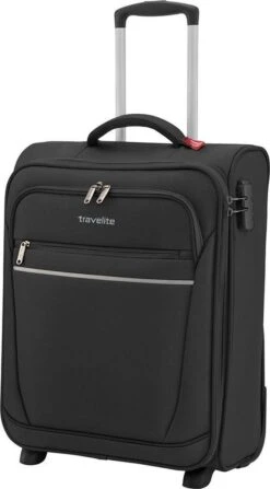Travelite Cabin 2 Wheel Trolley Black -Bagage Kortingen Winkel 663x1200