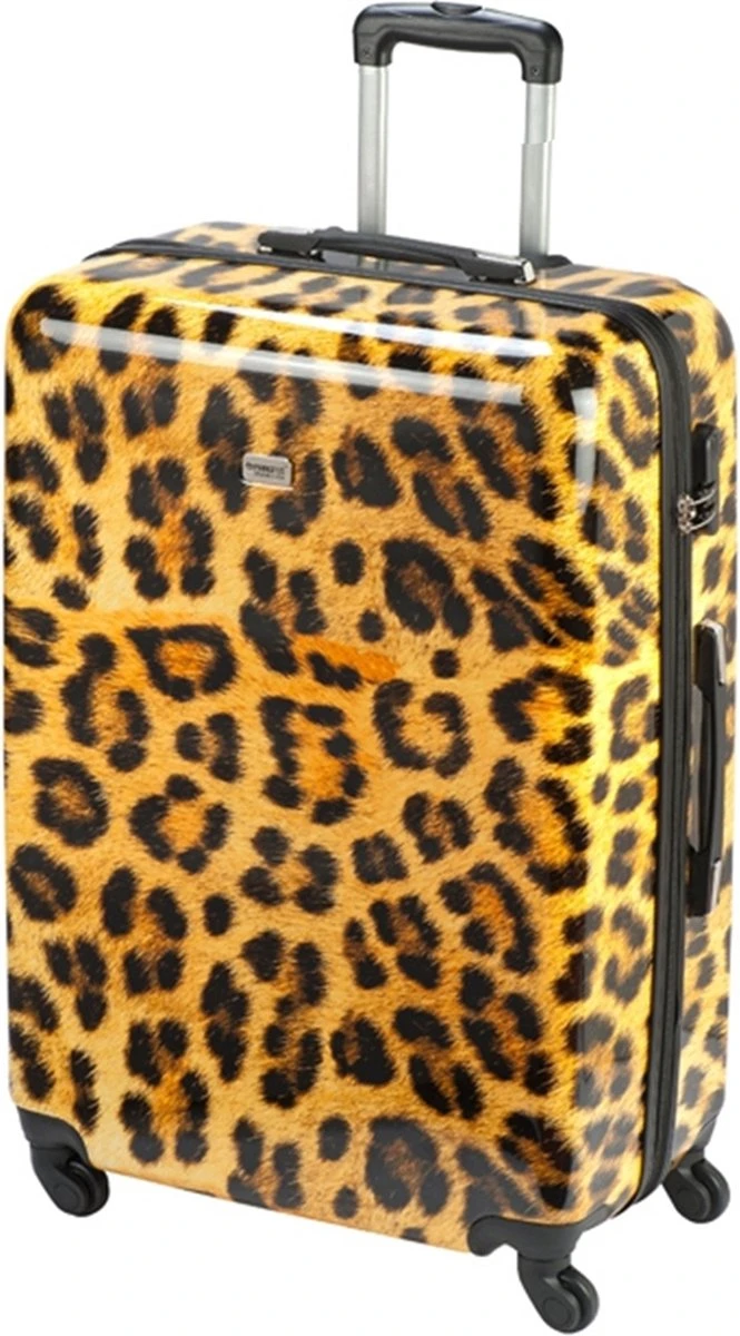 Princess Traveller Animal Print - Reiskoffer – Leopard - Large - 76 Cm 9 Princess Traveller Animal Print - Reiskoffer – Leopard - Large - 76 Cm - Afbeelding 7
