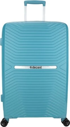 Decent CROSS-ONE PP Trolley 76 Cm - 94 Liter - TSA Slot - Petrol -Bagage Kortingen Winkel 666x1200 14