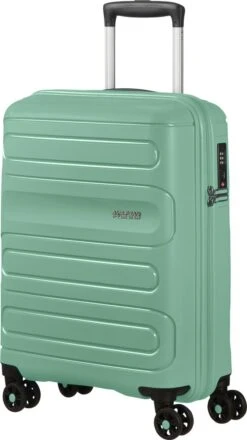 American Tourister Reiskoffer - Sunside Spinner 55/20 (Handbagage) Mineral Green -Bagage Kortingen Winkel 673x1200 2