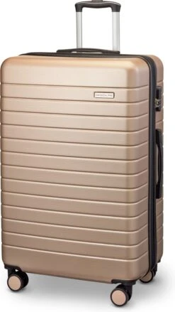 Swiss Alpine 2.0 - Reiskoffer- 77 Cm - 4 Wielen - Goud - Brons