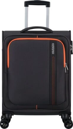American Tourister Reiskoffer - Sea Seeker Spinner 55cm (Handbagage)- Charcoal Grey -Bagage Kortingen Winkel 675x1200