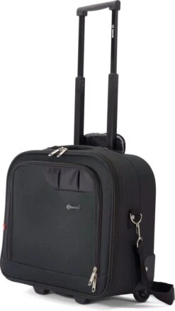 Benzi Elvas Pilotcase - Laptoptrolley - Zwart