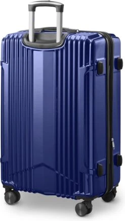 Tesla PC - Reiskoffer - 75 Cm - 4 Wielen - Blauw -Bagage Kortingen Winkel 677x1200 9