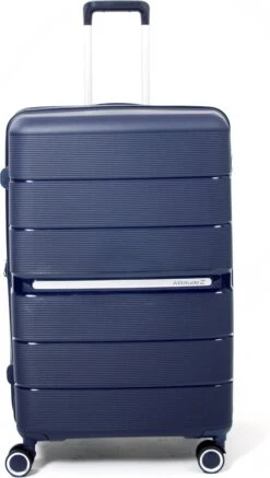 Attitudez EliteZ Reiskoffer Large Blauw 76cm - TSA-slot - Uitbreidbaar -Bagage Kortingen Winkel 679x1200 3