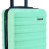 CabinMax Handbagage Koffer - Trolley 30L - Harde Reiskoffer - 45x36x20cm - Lichtgewicht - Groot Capaciteit - Mint Green -Bagage Kortingen Winkel 680x1200