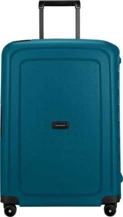 Samsonite Reiskoffer - S'Cure Spinner 69/25 - Petrol Blue -Bagage Kortingen Winkel 681x1200 4