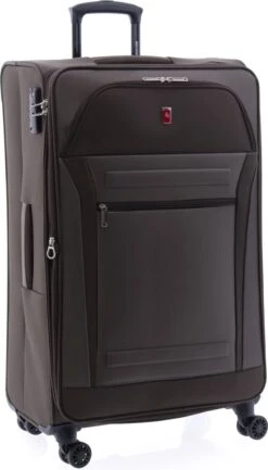 Gladiator Siroco L Grote Koffer 78 Cm - 115 Liter - Expandable - TSA Slot - Bruin -Bagage Kortingen Winkel 685x1200 11