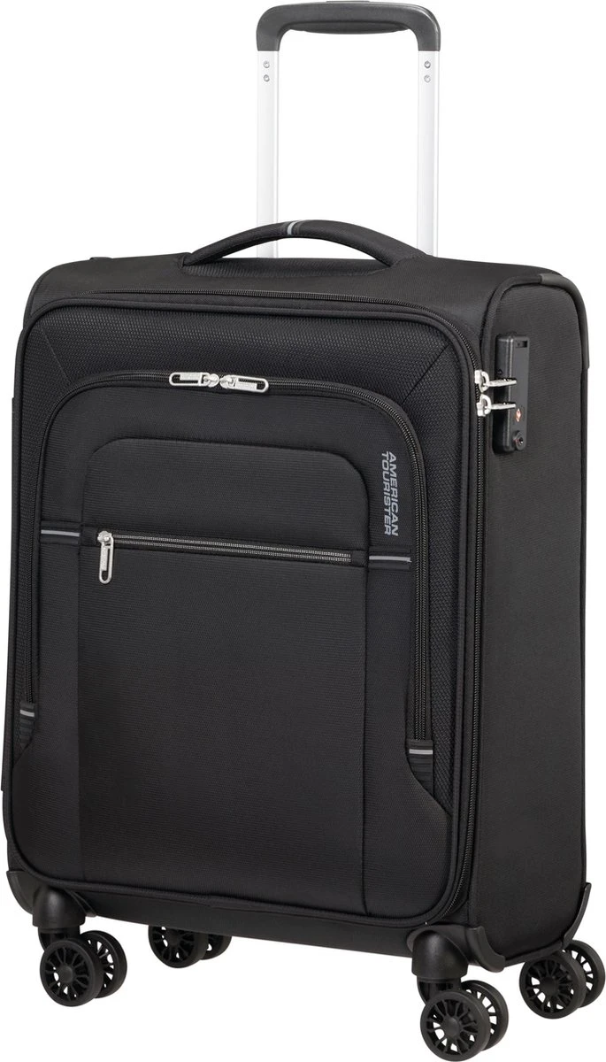 American Tourister Reiskoffer - Crosstrack Spinner 55/20 Tsa (Handbagage) Black/Grey 3 American Tourister Reiskoffer - Crosstrack Spinner 55/20 Tsa (Handbagage) Black/Grey