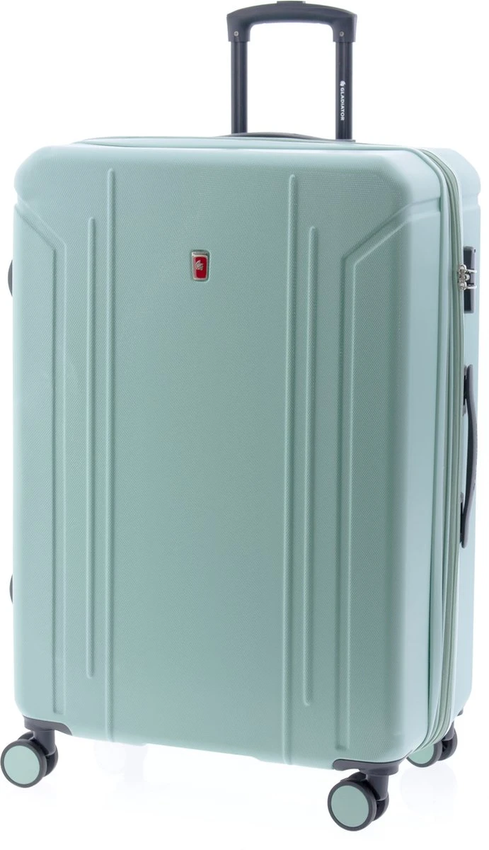 Gladiator Tropical Grote Koffer Expandable - 77 Cm - 105/117 Liter - Mintgroen 3 Gladiator Tropical Grote Koffer Expandable - 77 Cm - 105/117 Liter - Mintgroen