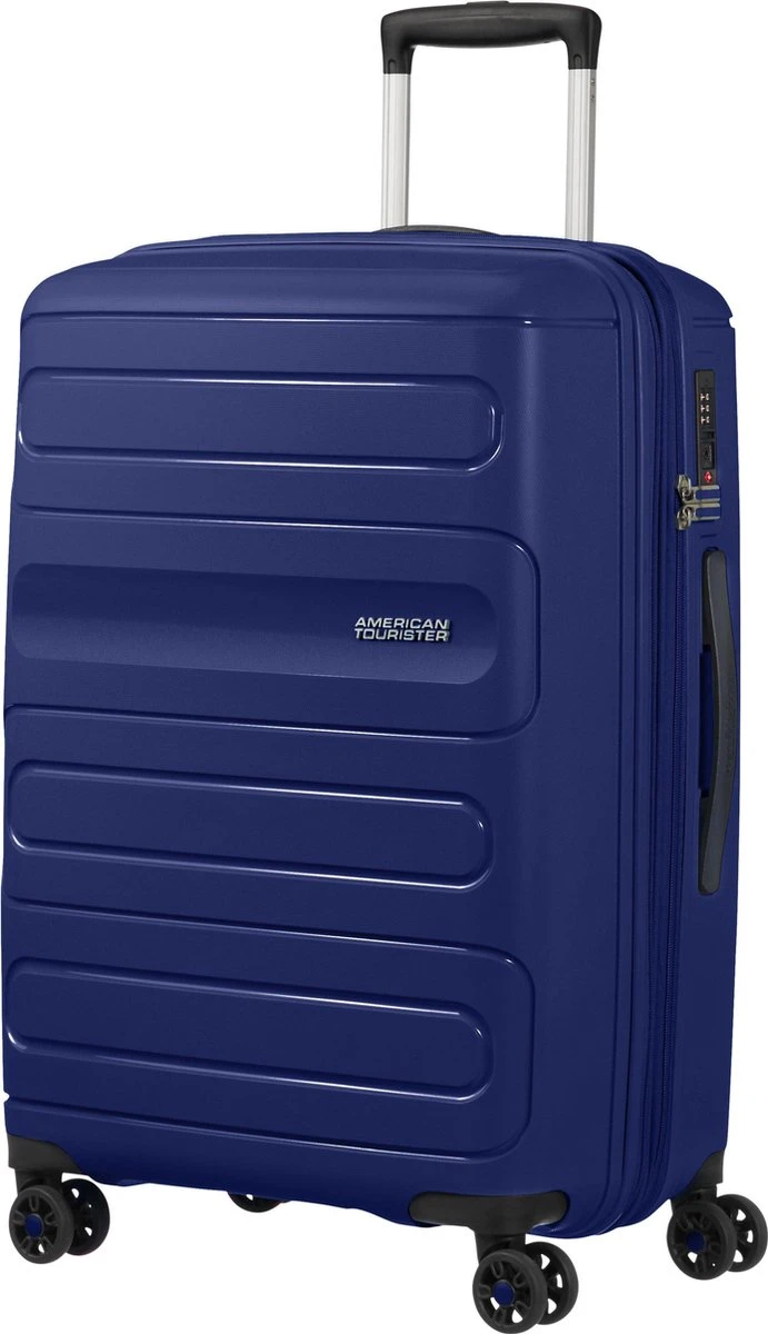 American Tourister Reiskoffer - Sunside Spinner 68/25 Uitbreidbaar (Medium) Dark Navy 3 American Tourister Reiskoffer - Sunside Spinner 68/25 Uitbreidbaar (Medium) Dark Navy