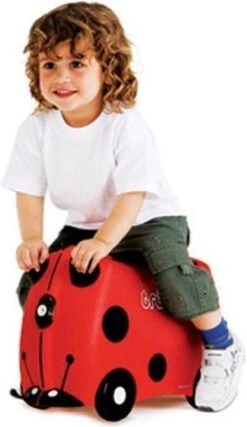 Trunki Ride-On Handbagage Koffer 46 Cm - Lieverheersbeestje Harley -Bagage Kortingen Winkel 694x1200 2