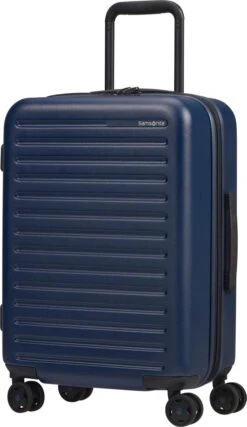 Samsonite Reiskoffer - Stackd Spinner 55/20 Exp (Handbagage) Navy -Bagage Kortingen Winkel 694x1200 6