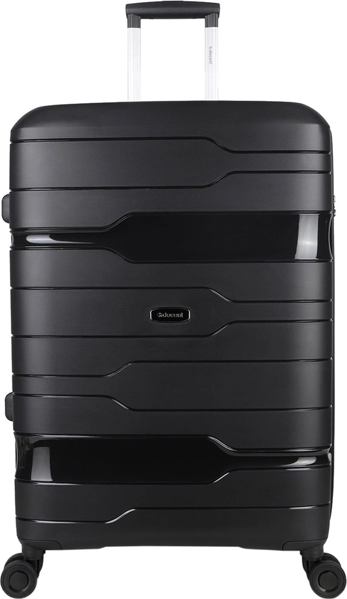 Decent ONE-CITY Large Koffer - 76 Cm - TSA Slot - Zwart 19 Decent ONE-CITY Large Koffer - 76 Cm - TSA Slot - Zwart - Afbeelding 17