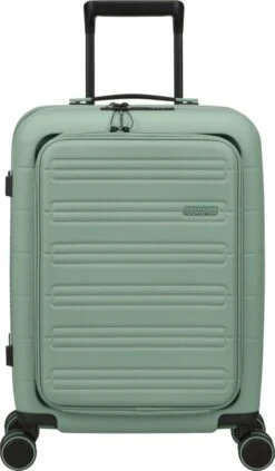 American Tourister Reiskoffer Met Laptopvak - Novastream Spinner 55/20 Tsa (Handbagage) Nomad Green 17 American Tourister Reiskoffer Met Laptopvak - Novastream Spinner 55/20 Tsa (Handbagage) Nomad Green -Bagage Kortingen Winkel 700x1200