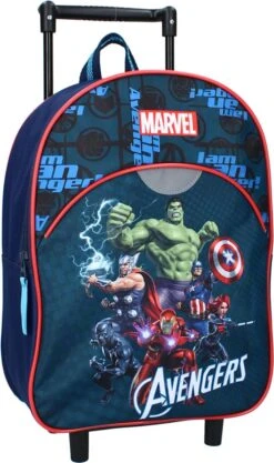 Avengers Thema Trolley/reistas Rugzak Koffertje 33 Cm Voor Kinderen - Weekendtasje Voor Kinderen -Bagage Kortingen Winkel 710x1200 6