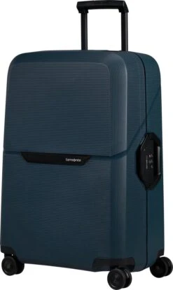 Samsonite Reiskoffer - Magnum Eco Spinner 69/25 (Medium) Midnight Blue -Bagage Kortingen Winkel 716x1200 5