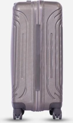 ©TROLLEYZ - Florence No.7 - Reiskoffer 69cm Met TSA Slot - Dubbele Wielen - 360° Spinners - 100% ABS - Reiskoffer In Cloudy Grey -Bagage Kortingen Winkel 719x1200