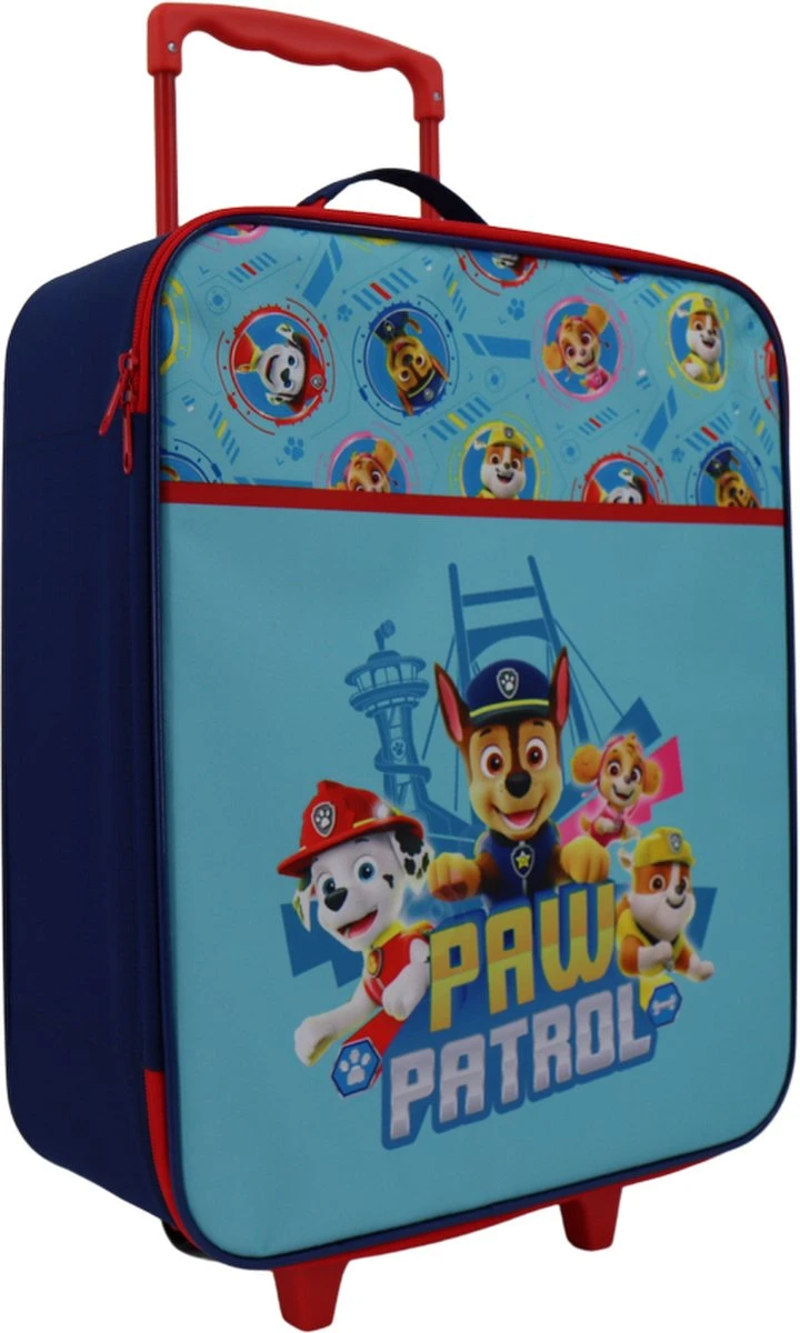Paw Patrol Jongens Trolley Blauw 35 X 14,5 X 42
