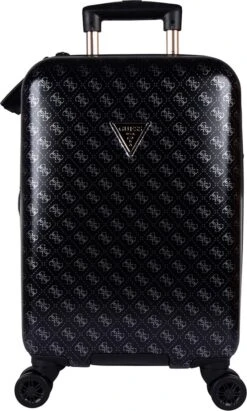 Guess Trolley Jesco Dames Koffer - Coal Logo -Bagage Kortingen Winkel 722x1200 1