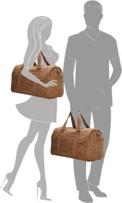 Enrico Benetti Rotterdam Sporttas / Reistas - 66601 - Camel -Bagage Kortingen Winkel 724x1200 8