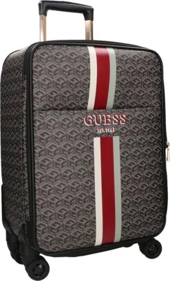 Guess Zachte Koffer / Trolley / Reiskoffer - Vikky - 57 Cm (medium) - Multicolor -Bagage Kortingen Winkel 725x1200 4