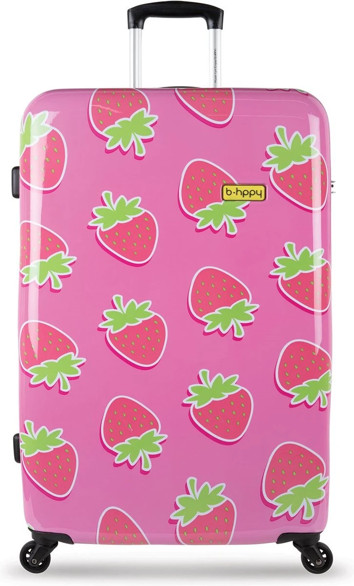 BHPPY - Sweet Strawberry - Reiskoffer (76 Cm) 3 BHPPY - Sweet Strawberry - Reiskoffer (76 Cm)