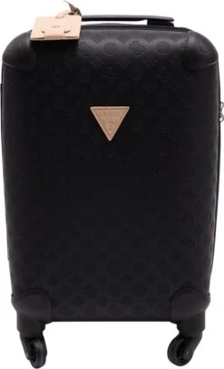 Guess Wilder 18 In 4 Dames Reiskoffer - Zwart -Bagage Kortingen Winkel 730x1200