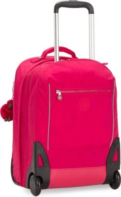 Kipling SARI Rugzak Met Wielen, 27 Liter, 15 Inch Laptopvak - True Pink -Bagage Kortingen Winkel 734x1200 3